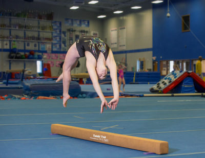 Addie Home Balance Beam Back Handspring